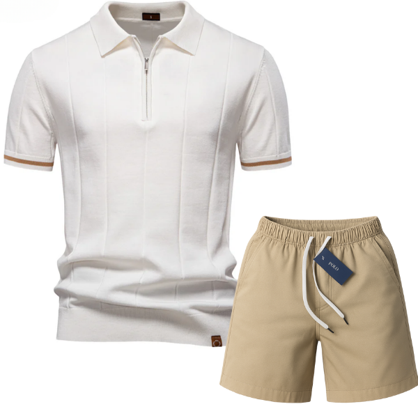 Classic Knit Polo Premium Set