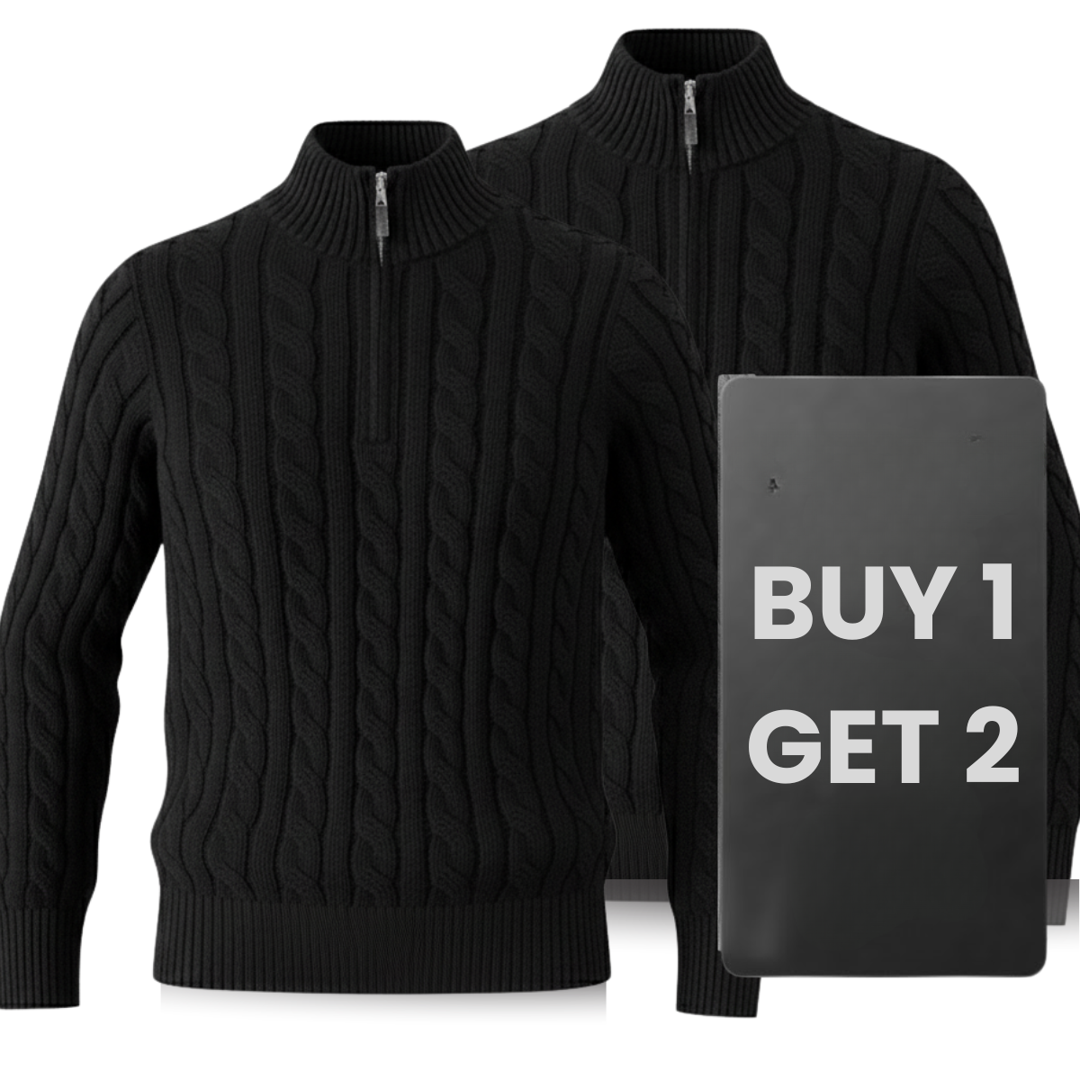 Cashmere Cable Sweater (SALE) – 1 Kaufen, 2 Erhalten