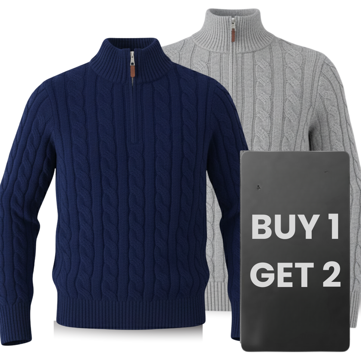 Cashmere Cable Sweater (SALE) – 1 Kaufen, 2 Erhalten