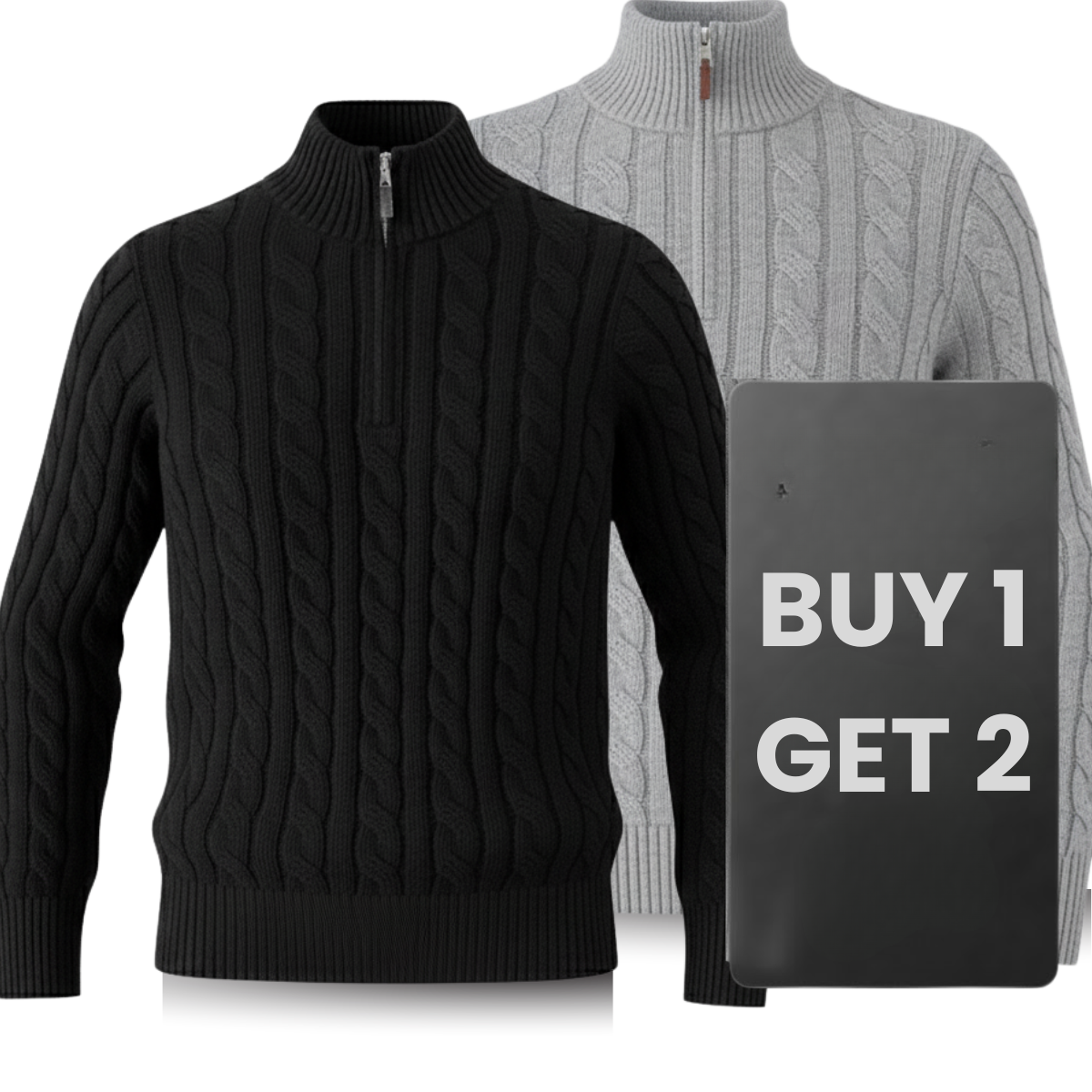 Cashmere Cable Sweater (SALE) – 1 Kaufen, 2 Erhalten